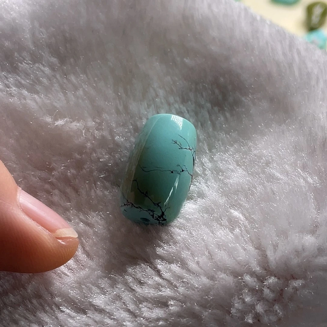 未镶嵌绿松石精品桶珠