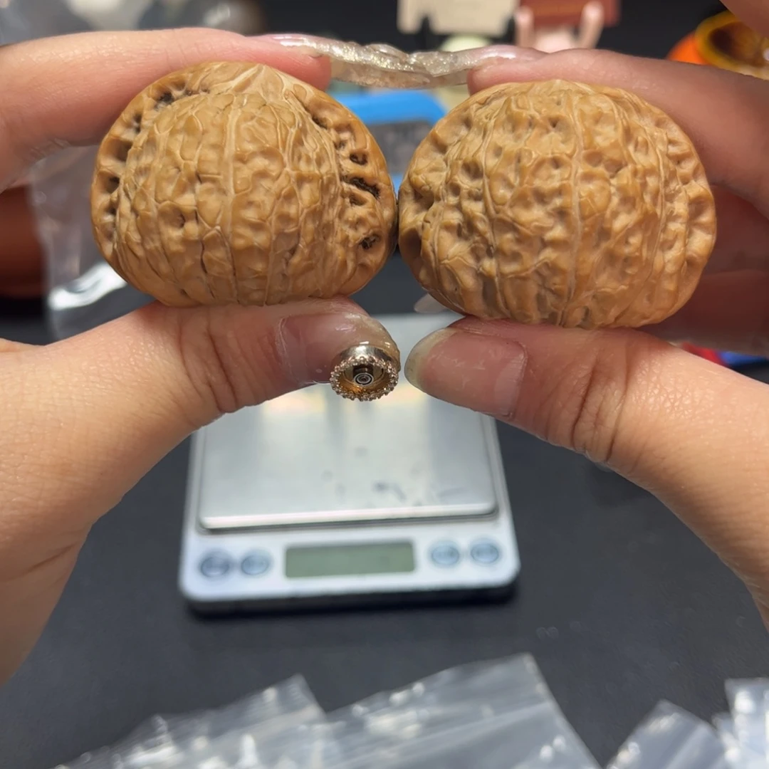 文玩核桃把件鸿*47全品无暇南瓜120