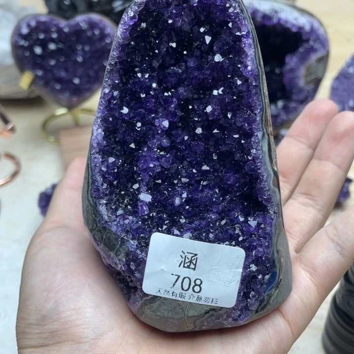 未镶嵌紫晶大型摆件（非配饰）