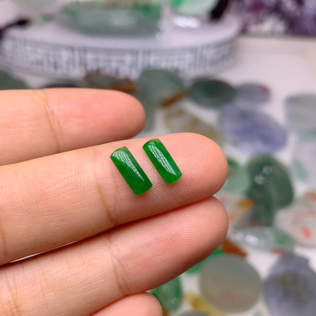 定制翡翠未镶嵌天然翡翠定制