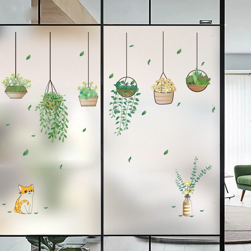 窗户贴纸防窥膜透光不透明家用浴室玻璃贴纸免胶磨砂防走光贴膜