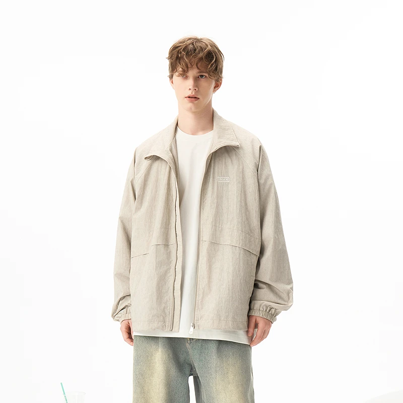 【商场同款新品】INXX潮牌复古做旧感刺绣短夹克男女同款XRF1140546