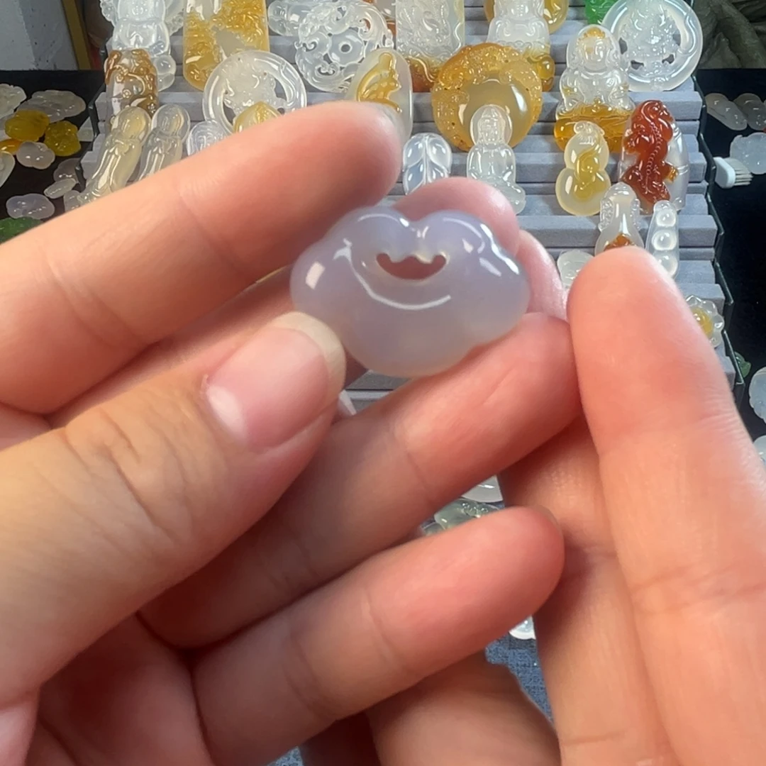 玛瑙/玉髓未镶嵌颈饰