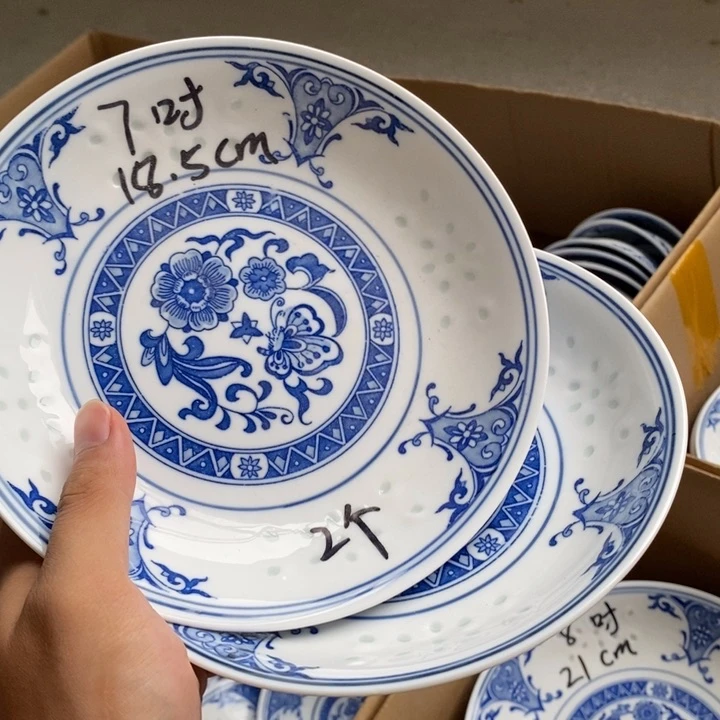 景德镇高温细白瓷餐具