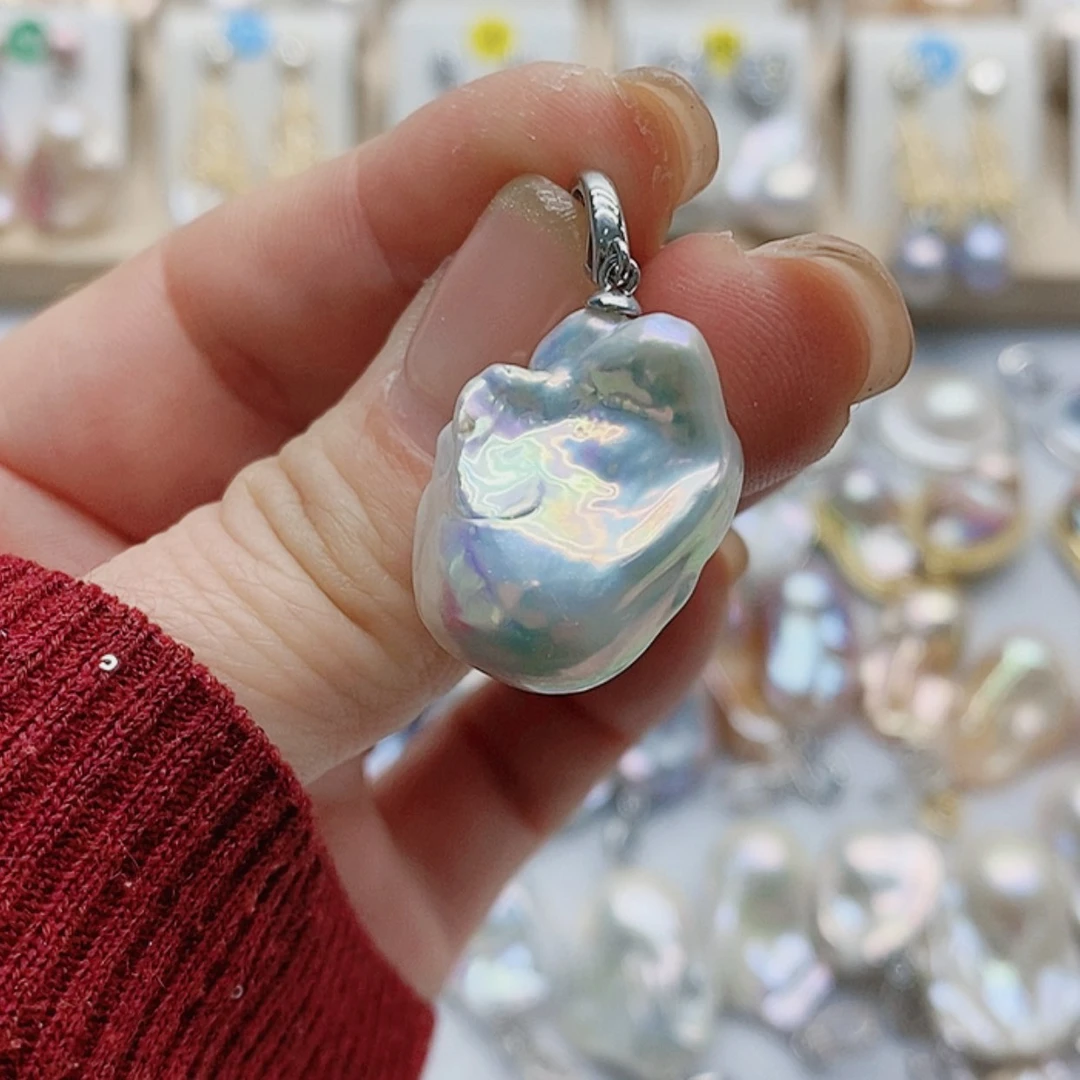 【闪购商品】淡水珍珠发饰银S925镶嵌?****o