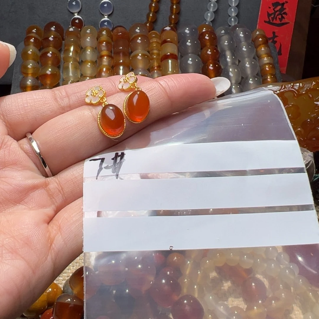 玛瑙/玉髓合金颈饰L****g7