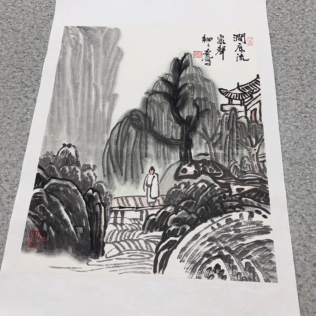 国画1.4平尺国画作品