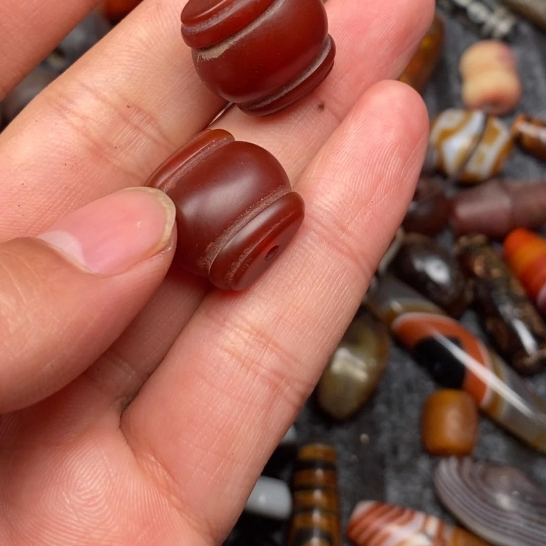 玛瑙/玉髓合金颈饰