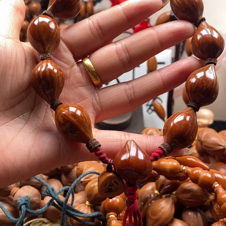 手串/手链橄榄核蜜桃1.8三面八年籽