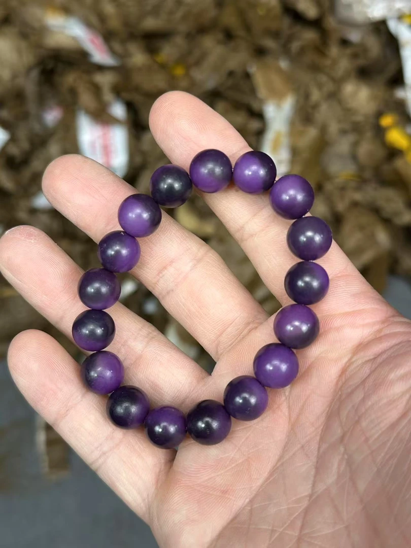 2899紫罗兰菩提精品12mm单圈手串qx2899（无礼盒）