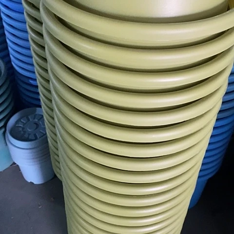 树脂四季6号微瑕果绿带托7套