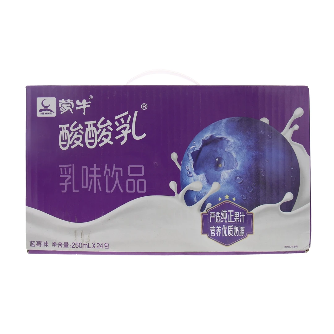 酸酸乳营养乳味饮品蓝莓味 (250ml*24包)