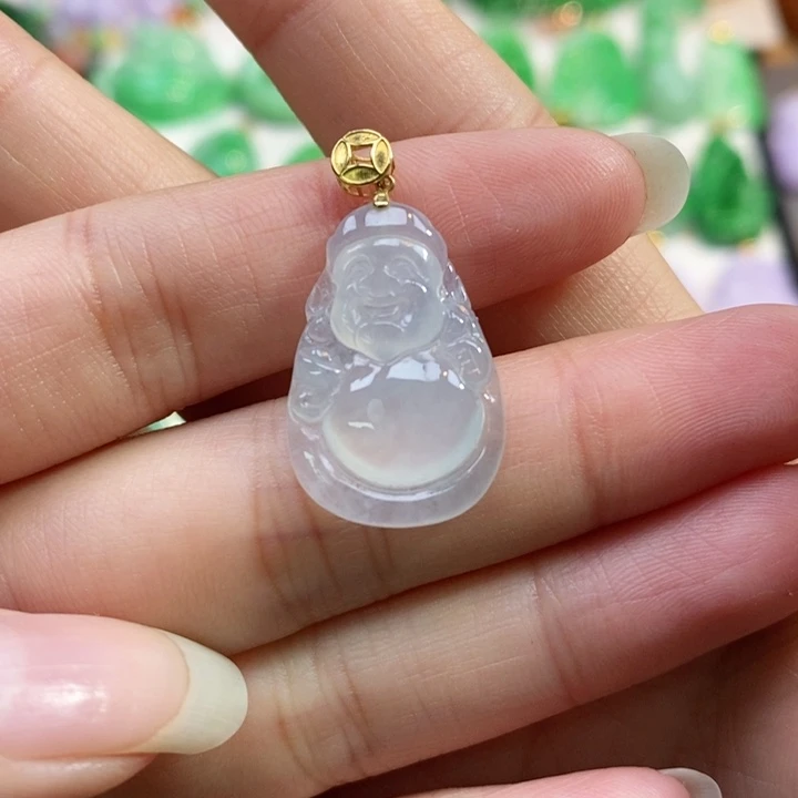 颈饰未镶嵌翡翠吊坠