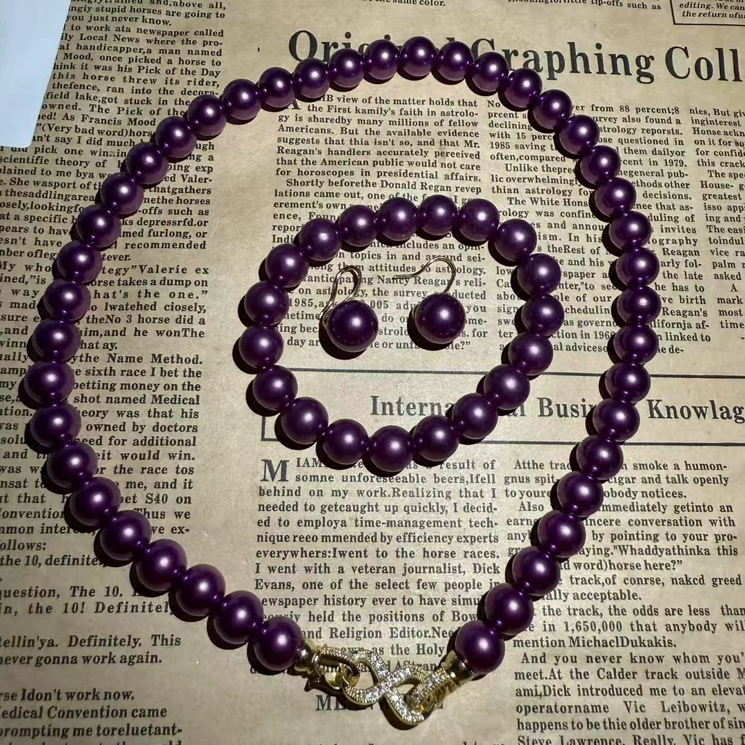 非金属珐琅项链  收藏级轻奢时尚气质简约精致项链Fdm122002