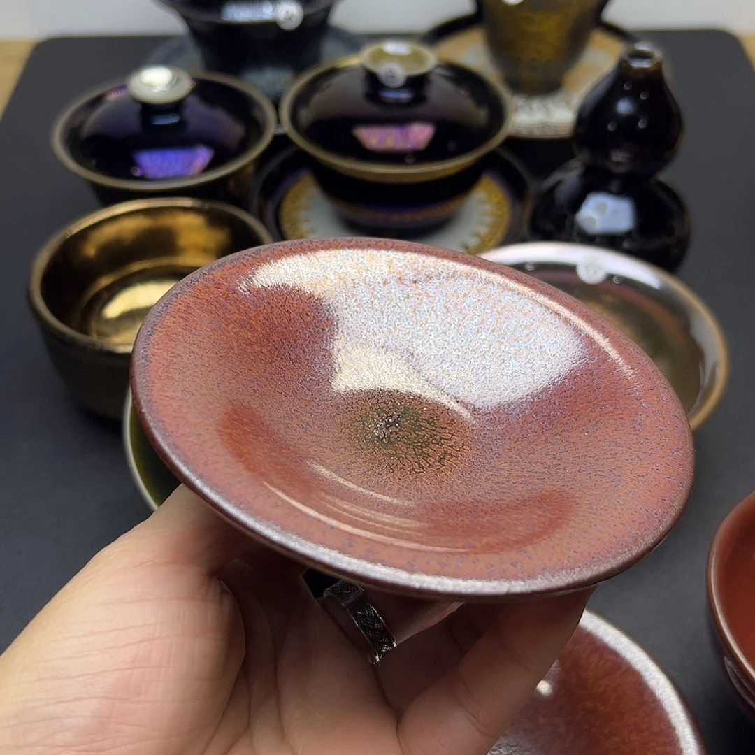 茶盏建窑建盏主人杯