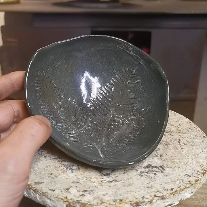 盘手工高温原矿窑变