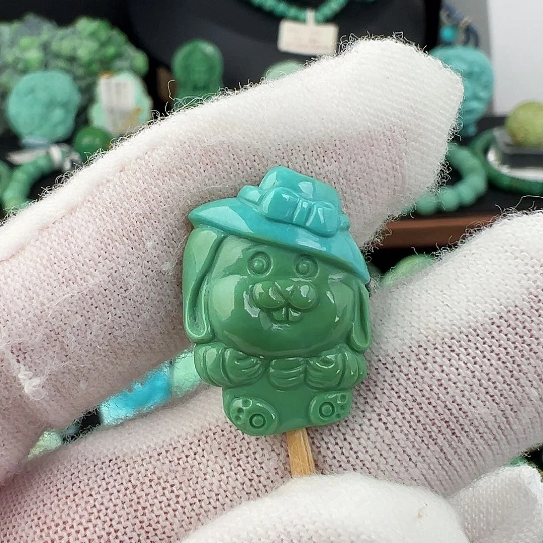 绿松石未镶嵌绿松石主播万丽