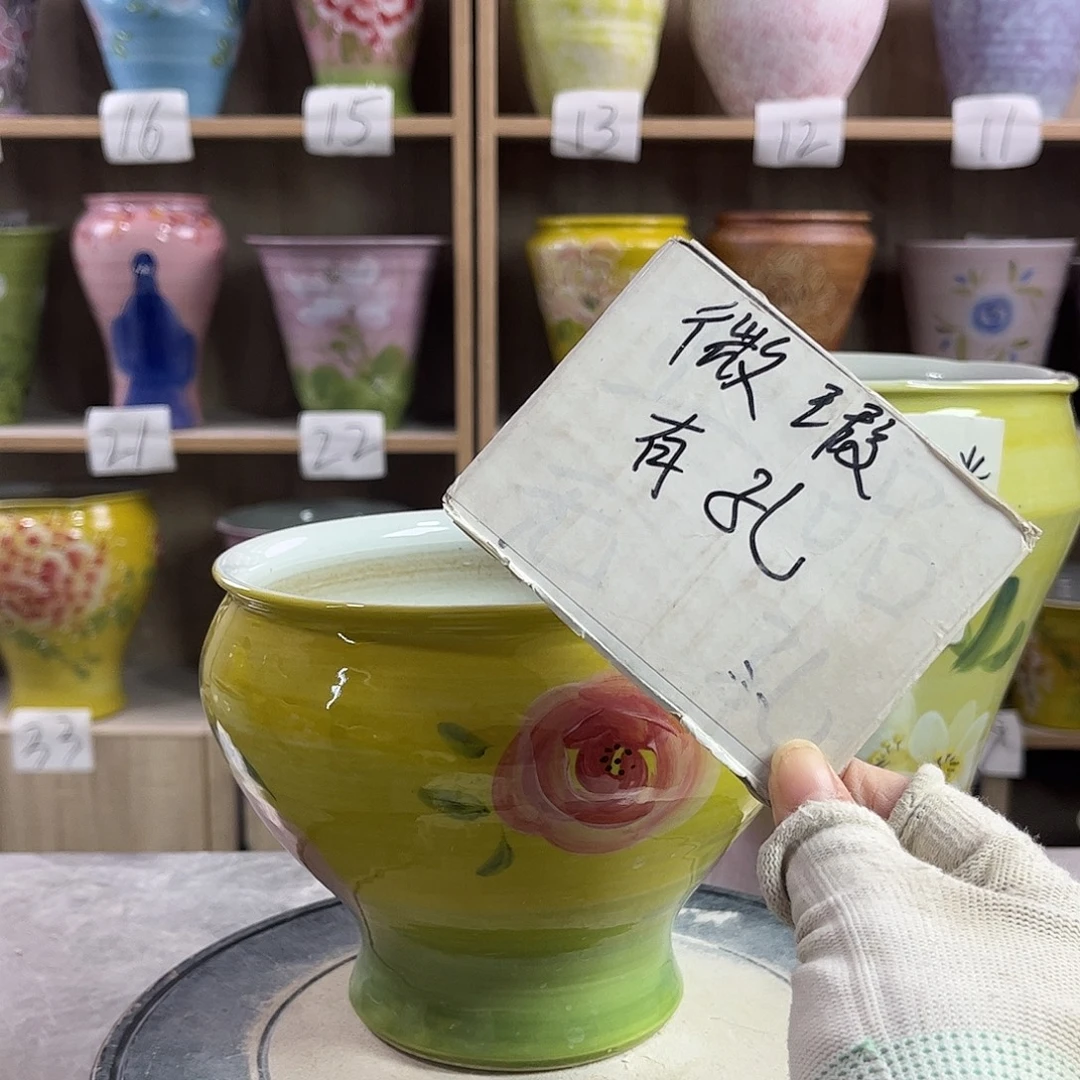 景德镇陶瓷花盆花盆
