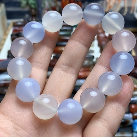 玛瑙/玉髓合金颈饰