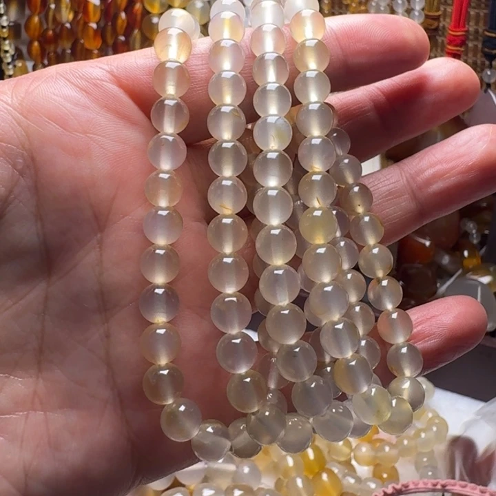 &***&玛瑙/玉髓合金颈饰005