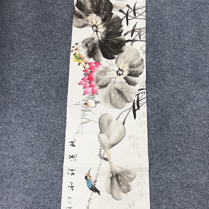 国画国画宣纸纯手绘作品