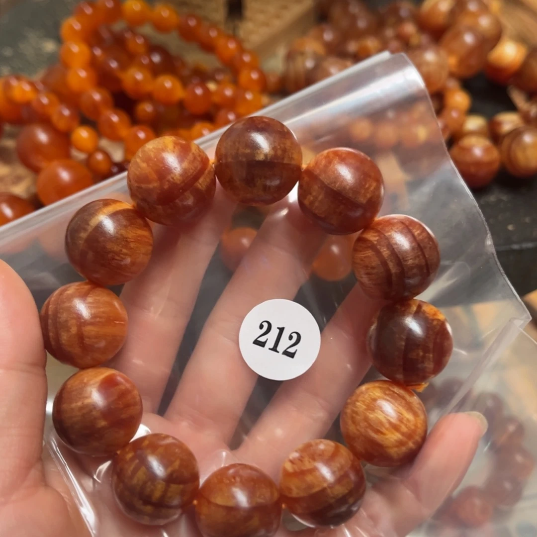 临***饮松木（琥珀木）手串/手链212老料2.0规格