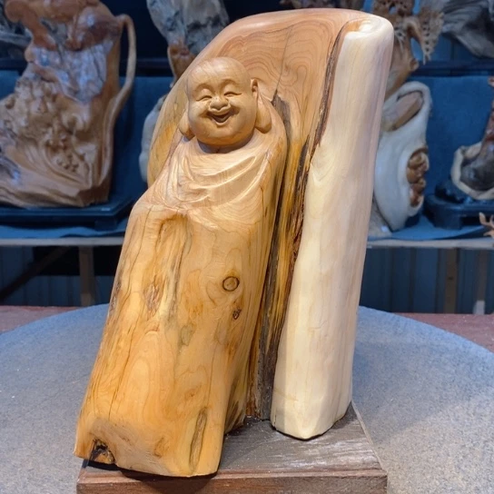 柏木（崖柏）根雕摆件