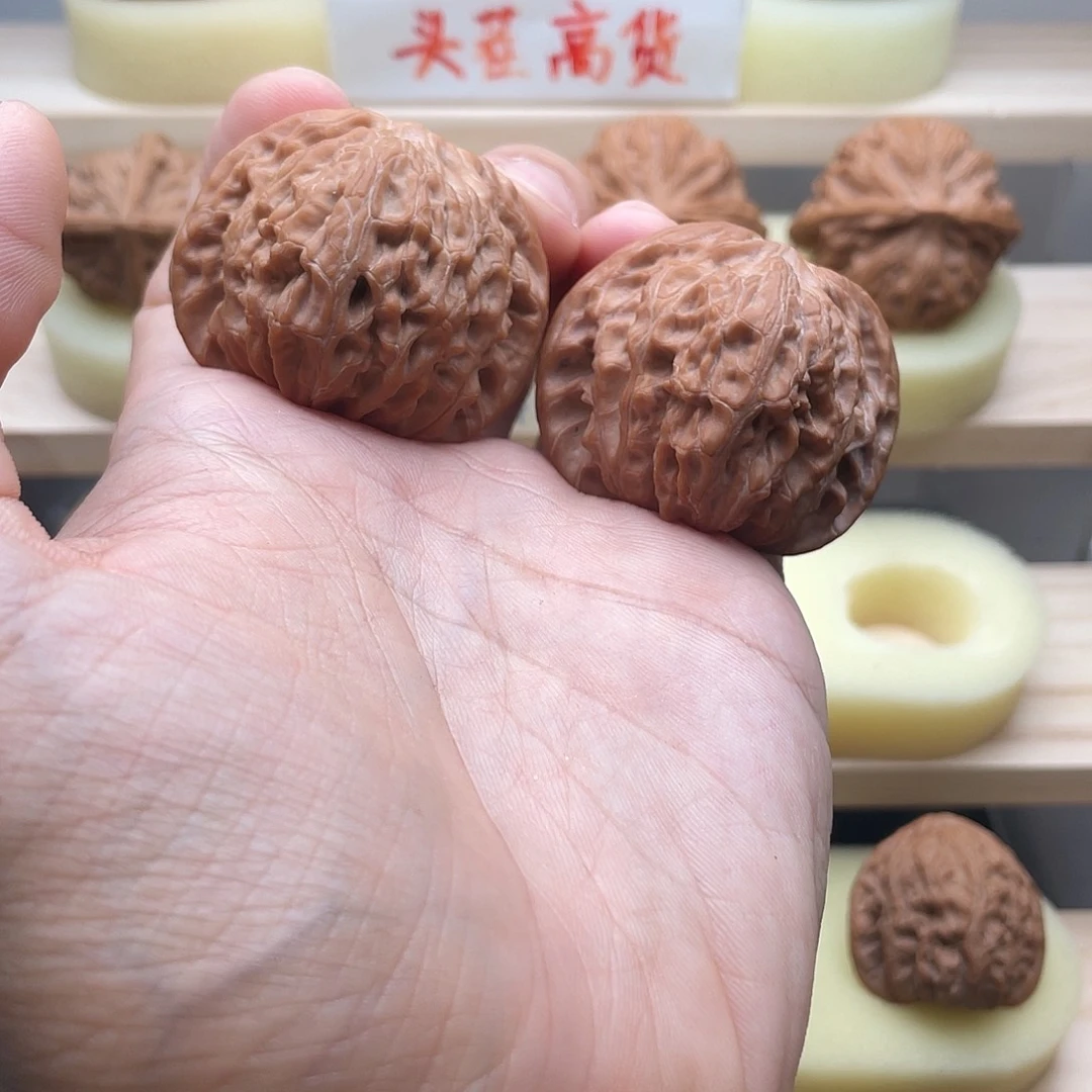 吊坠文玩核桃43全品正磨