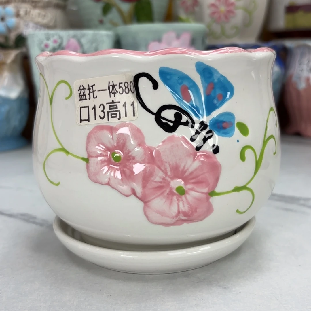 @夏西陶瓷花盆@@5580
