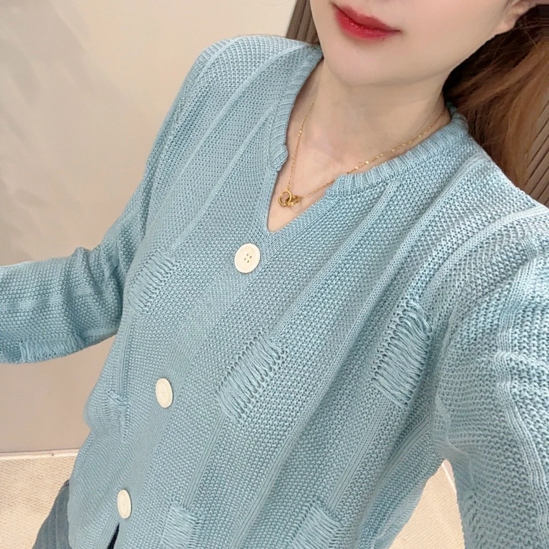 显瘦网红时尚直筒型常规长袖毛针织衫套头春夏长袖女