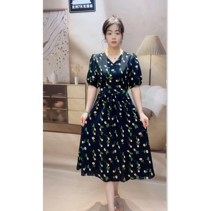 Z006女装连衣裙气质显瘦时尚裙子1