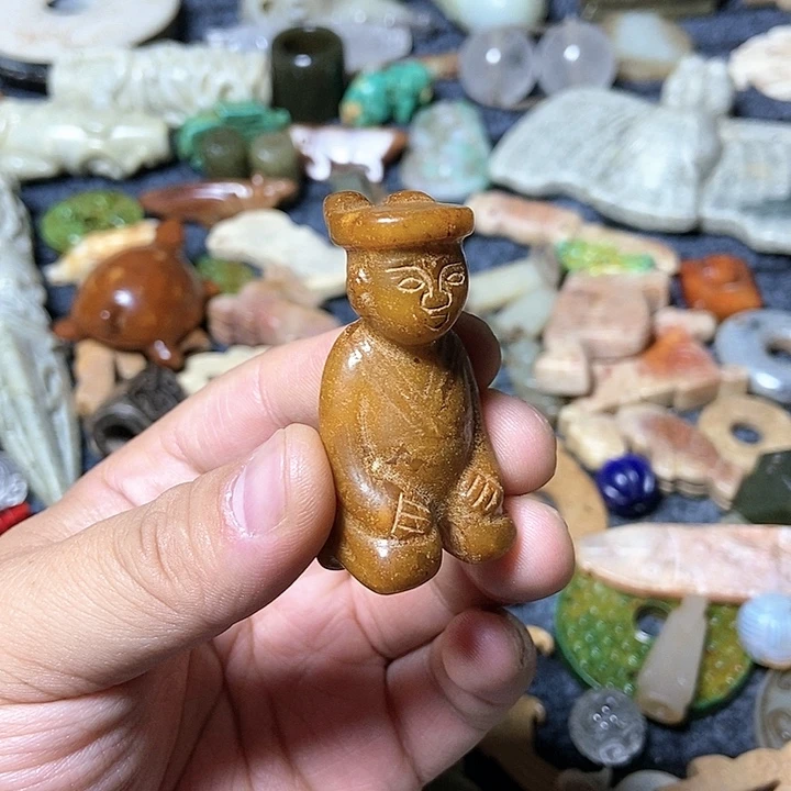 和田玉未镶嵌颈饰137