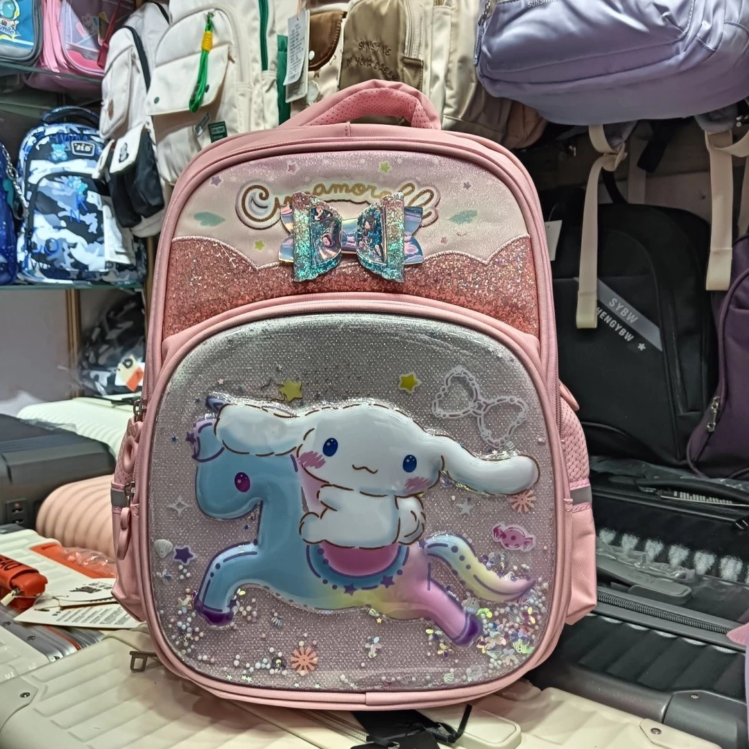 库洛米书包小学生女孩二年级新款减负护脊玉桂狗美乐蒂儿童双肩包