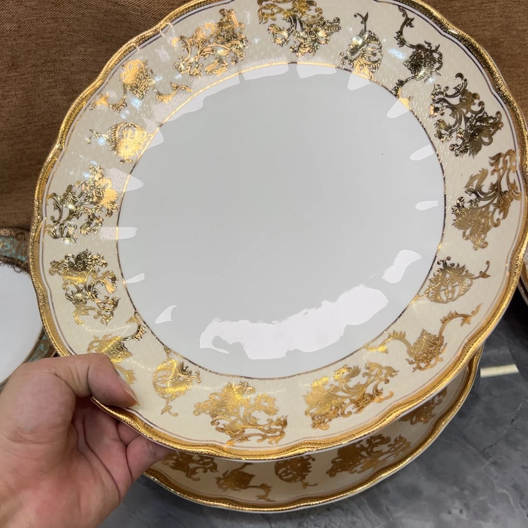 瓷片12寸窝盘一个一单尾单