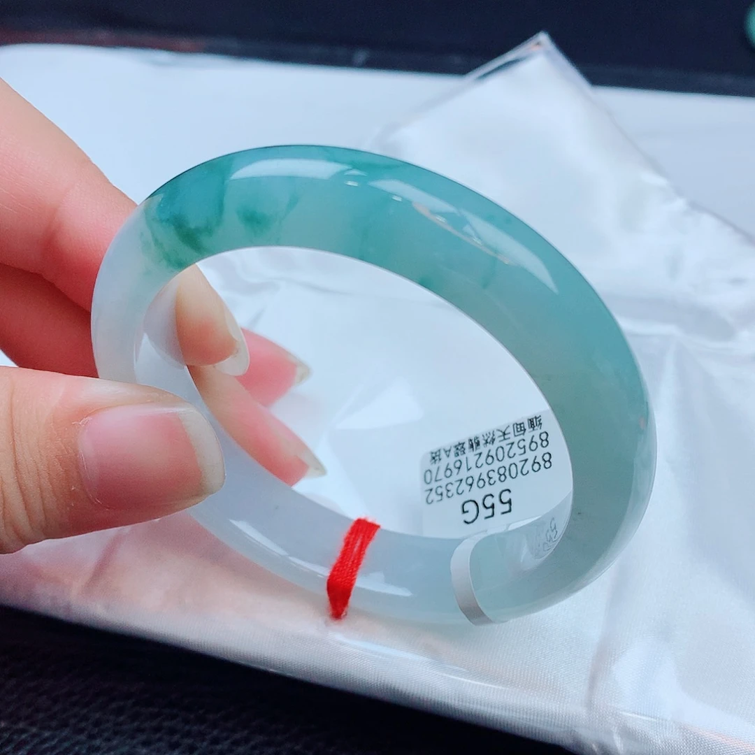 翡翠未镶嵌手镯天然缅甸翡翠A货手镯