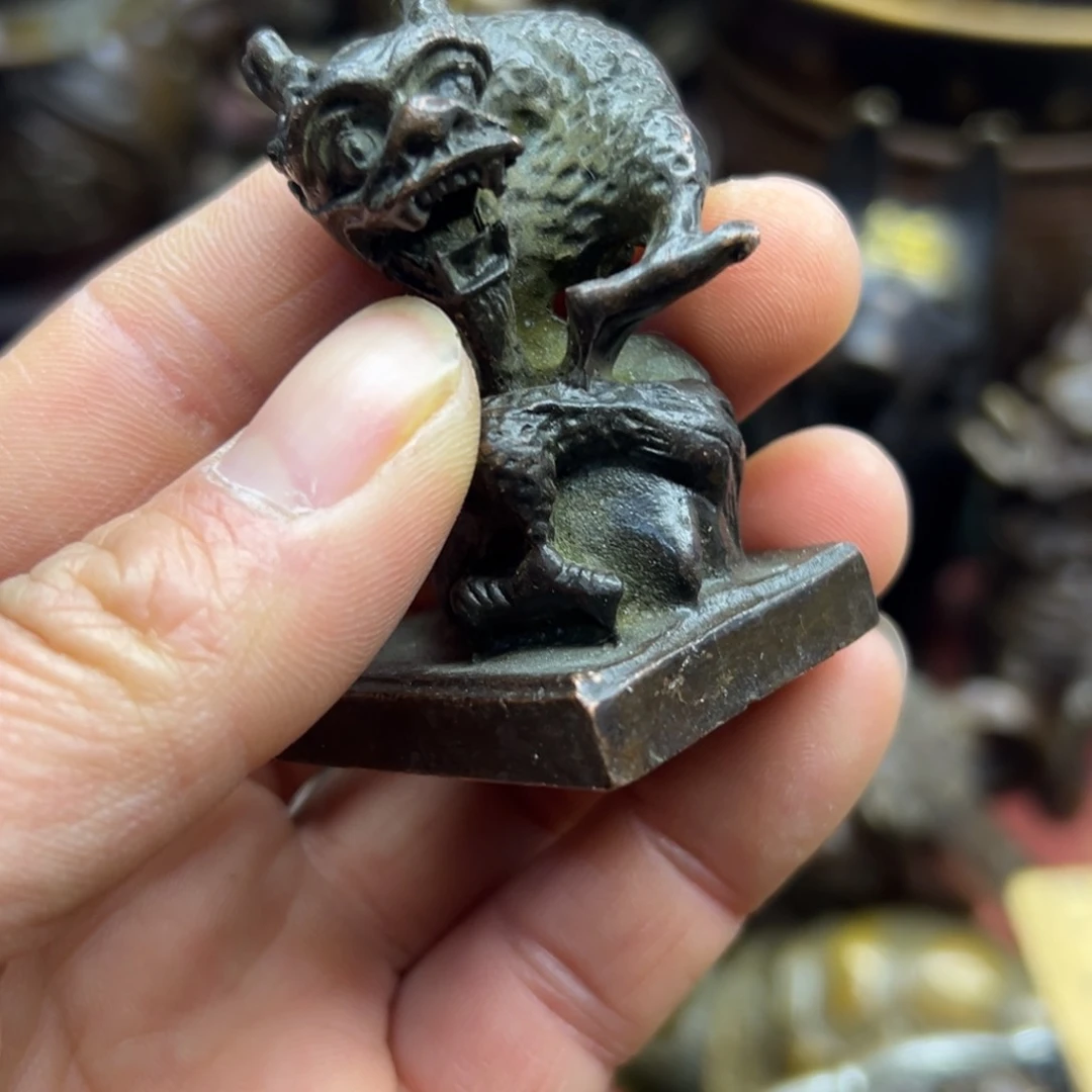 铜摆件欢迎欢迎你