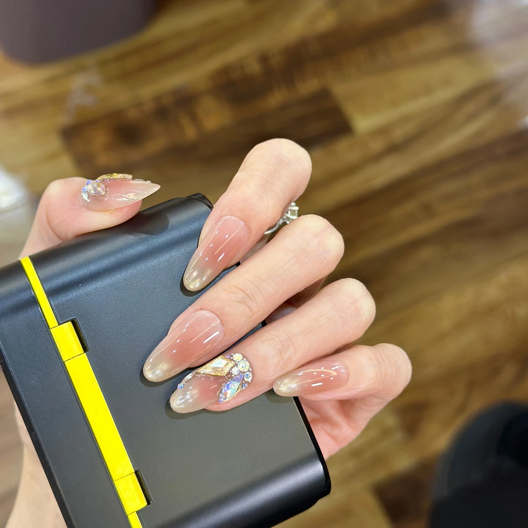 琳琅 施家全华 手工定制穿戴甲美甲成品美甲贴片10片