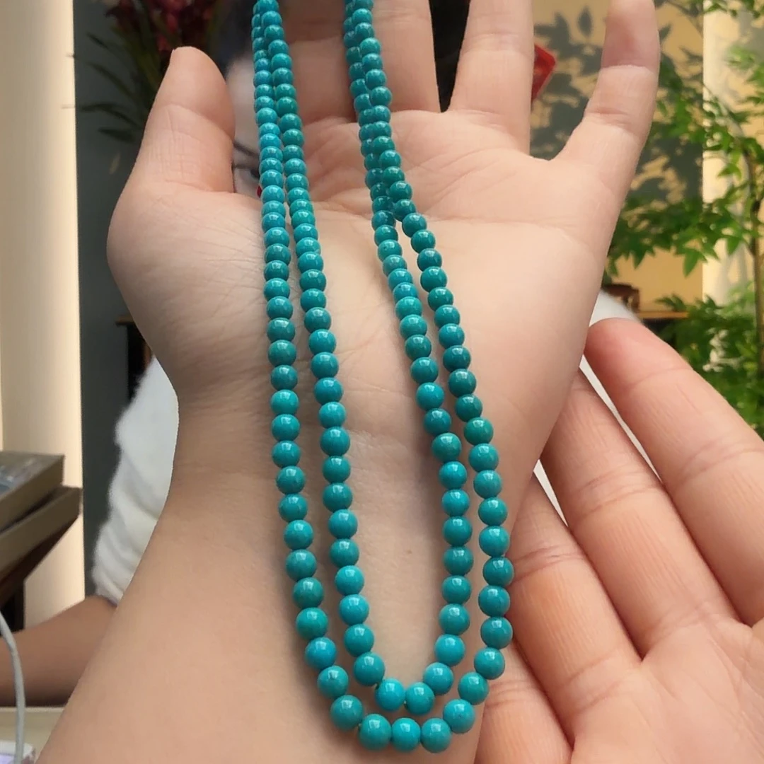 绿松石未镶嵌颈饰