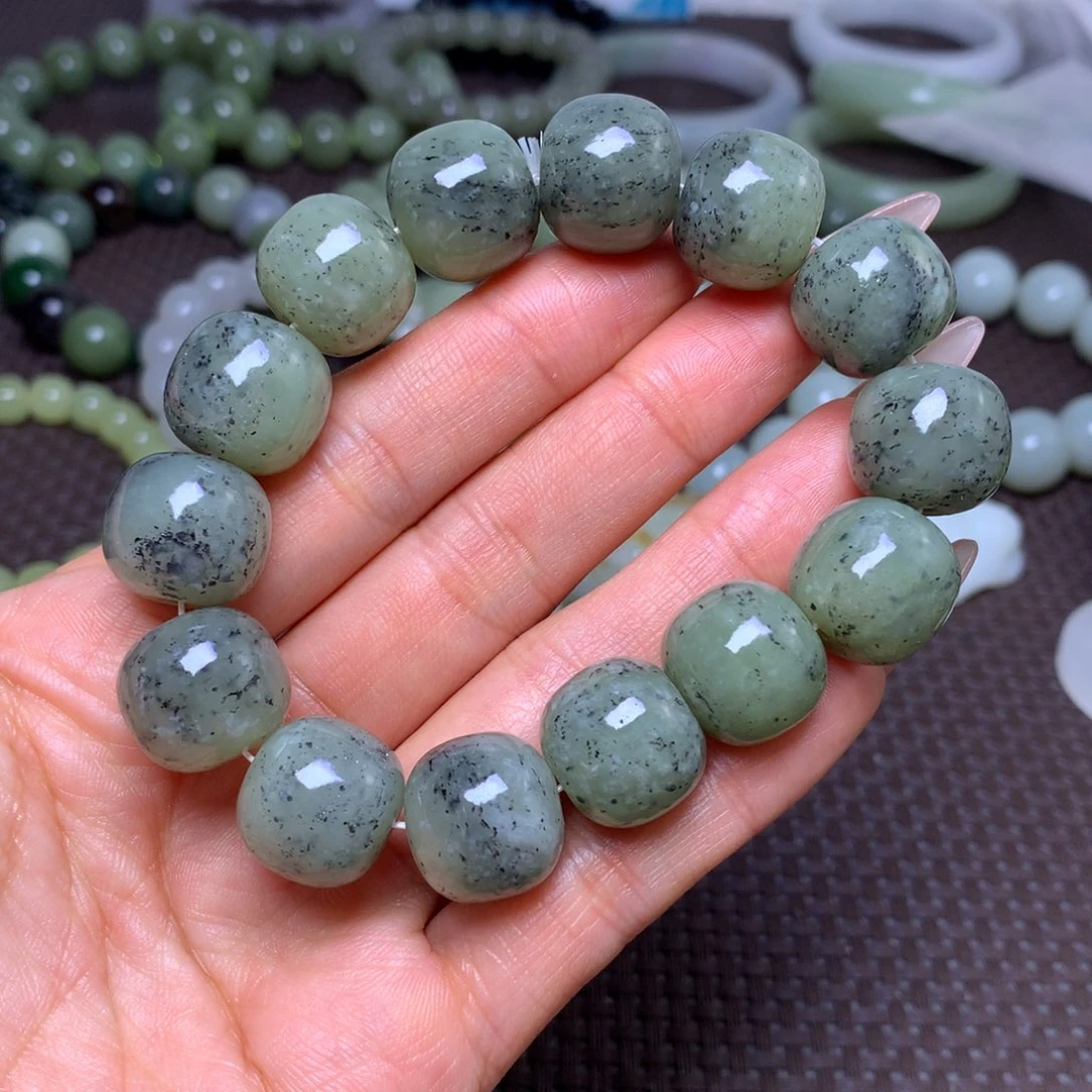 未镶嵌手串和田玉卡16