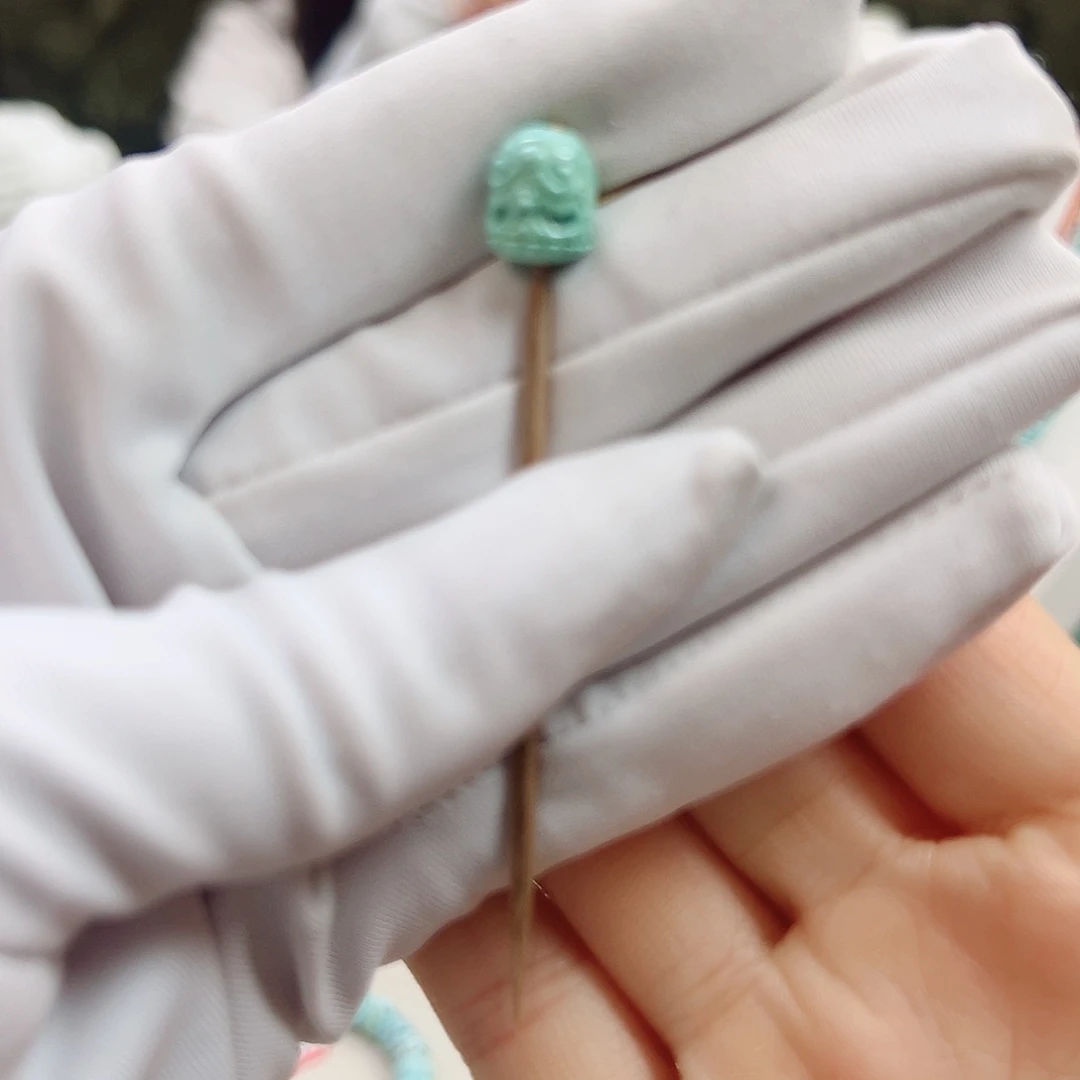 绿松石未镶嵌05阿呆放漏卡7+