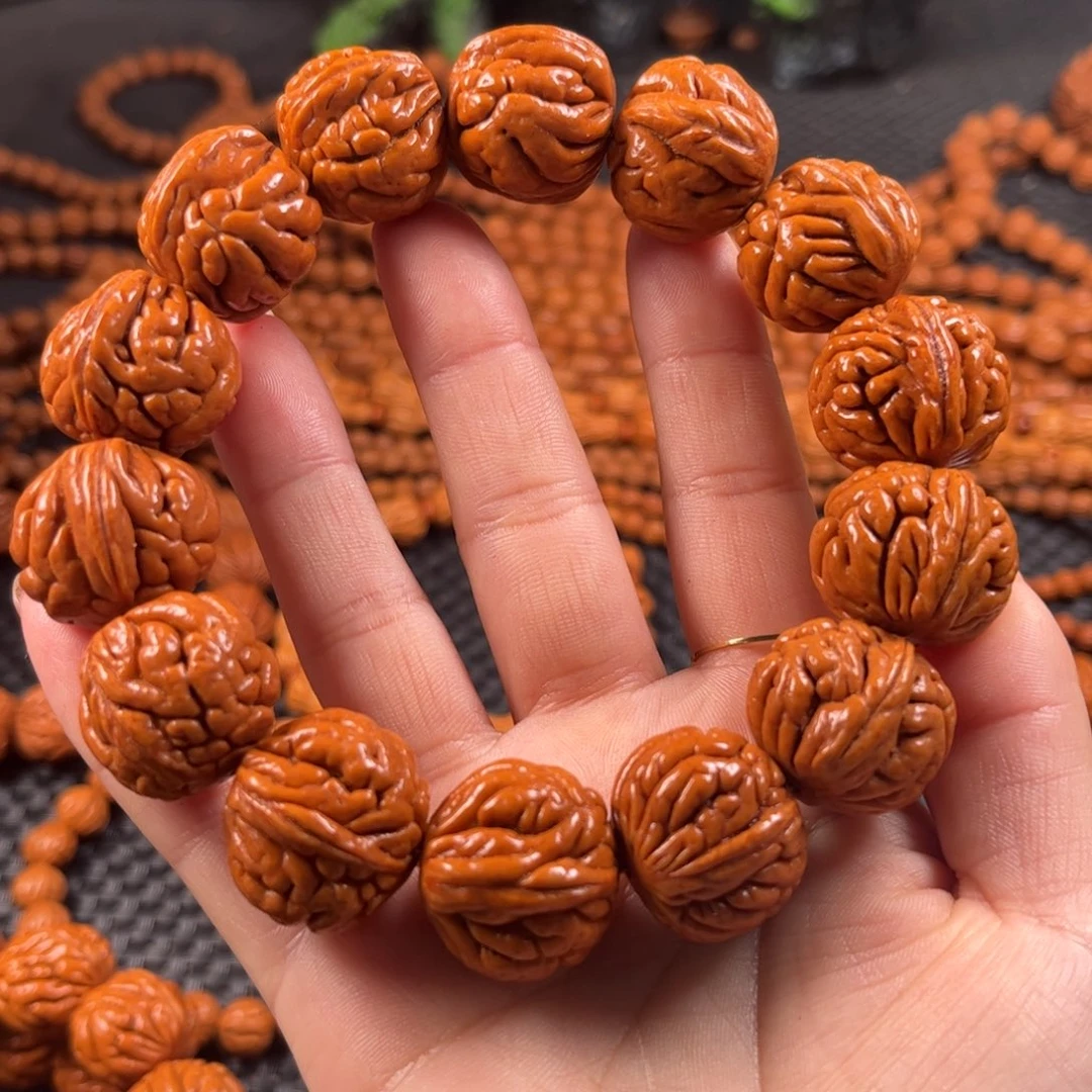 桃核手串Y14链接手串