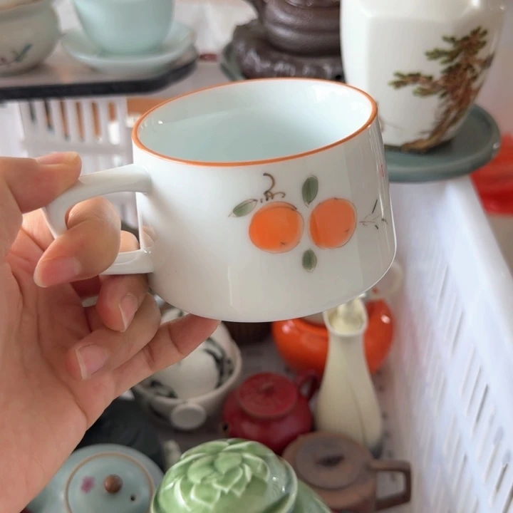 微瑕陶瓷茶具茶杯茶壶