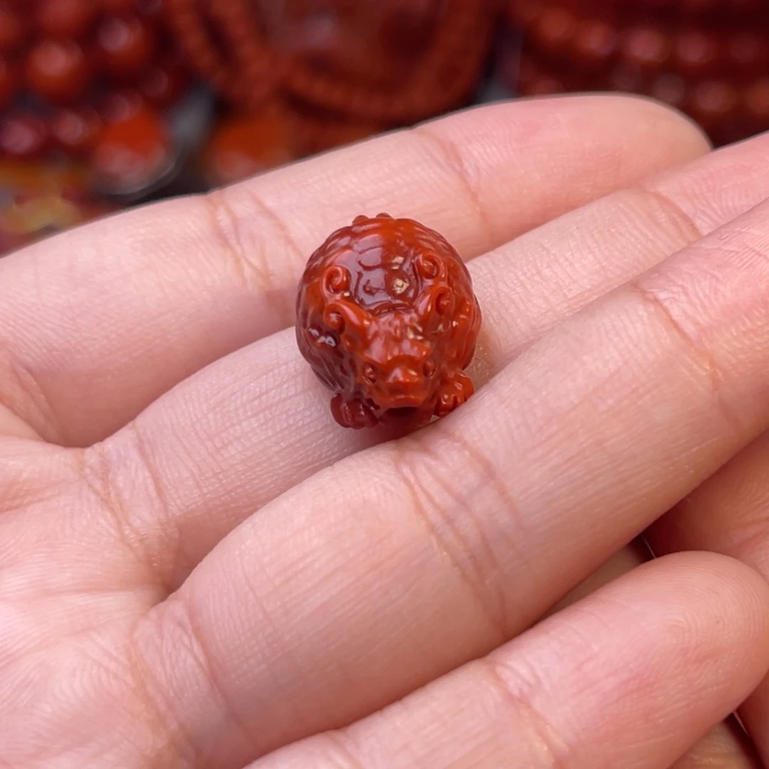 南红玛瑙天然川料瓦西龙龟未镶嵌荣****5