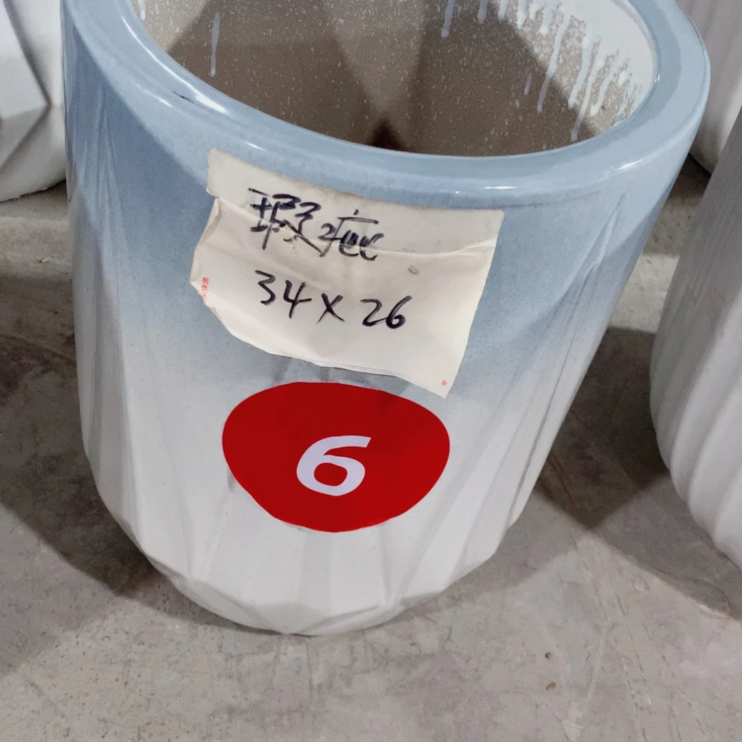 【闪购商品】陶瓷花盆默认瑕疵