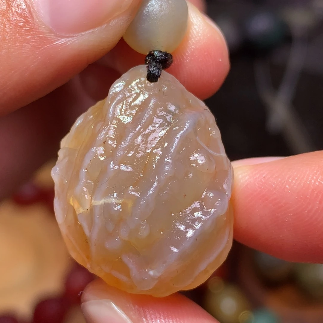 未镶嵌玛瑙/玉髓珠宝半成品