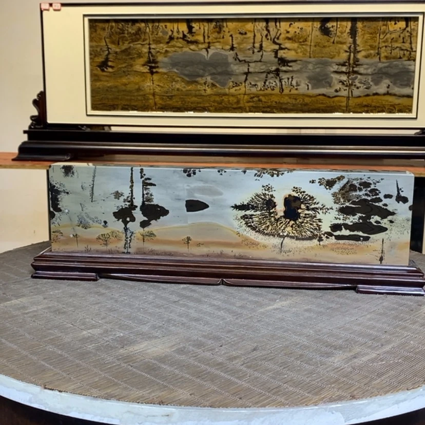 【闪购商品】广西国画石草花石