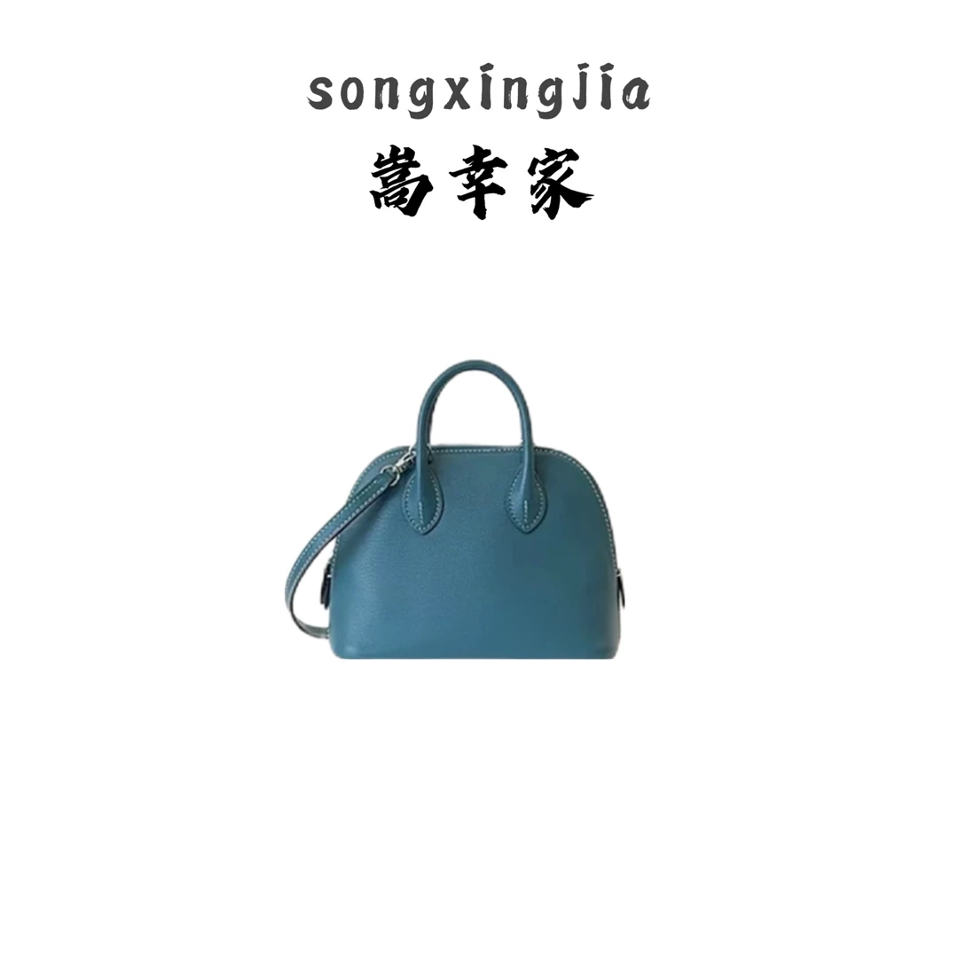 爵幸特价不送挂件】手工mini保龄球贝壳包 蜡线钢五金 小公牛皮