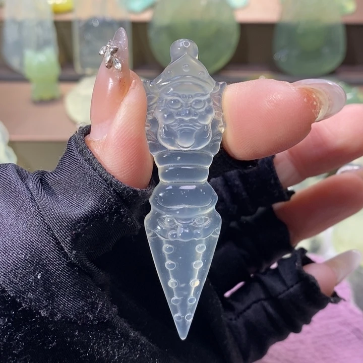 岫玉吊坠未镶嵌吊坠