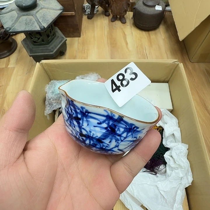 瓷片工艺品摆件瓷器摆件正能量
