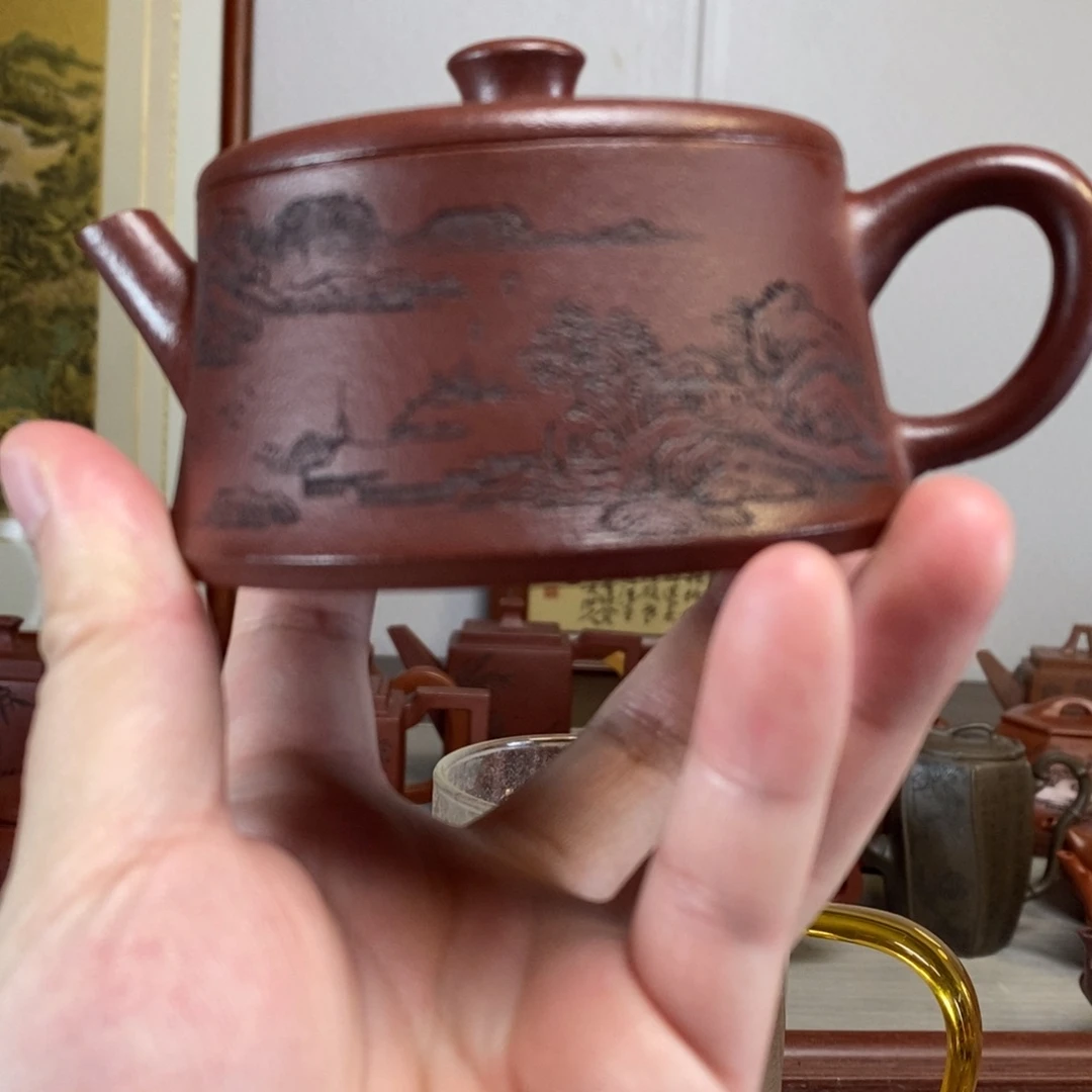 茶壶紫砂原矿泥料传统工艺制作